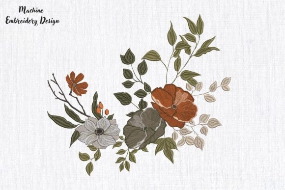 Bouquet Fall Flowers Poppies and Roses Review
