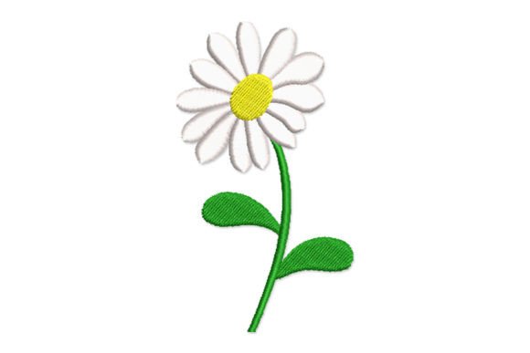 Daisy Flower: A Timeless Touch for Etsy Embroidery Sellers