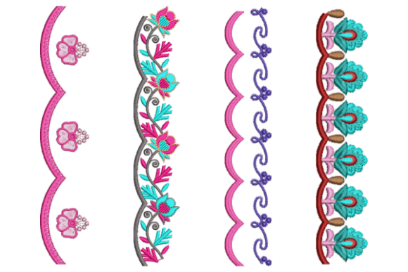 Delicate Floral Borders: A Seasonal Embroidery Review