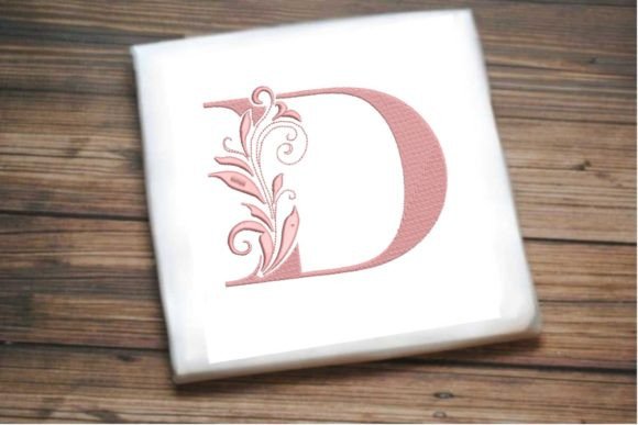 Elegant Floral Alphabet Letter D: A Designer’s Real-World Review