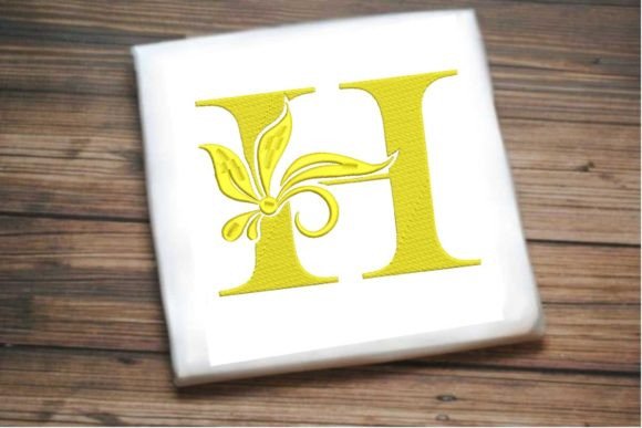 Elegant Floral Alphabet Letter H Review for Etsy Sellers