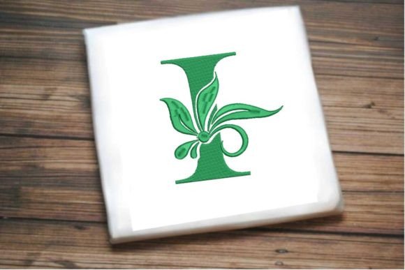 Elegant Floral Alphabet Letter I: A Designer’s Review