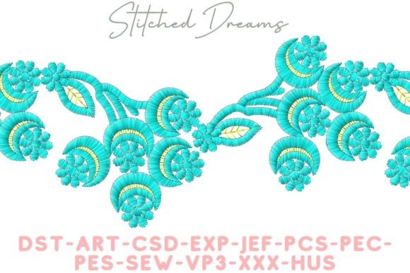 Exquisite Floral Motifs Border: A Designer’s Honest Review