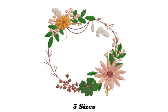 Floral Circle Embroidery Design: Seasonal Review
