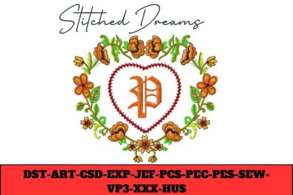 Floral Heart Letter P: An Etsy Seller's Review
