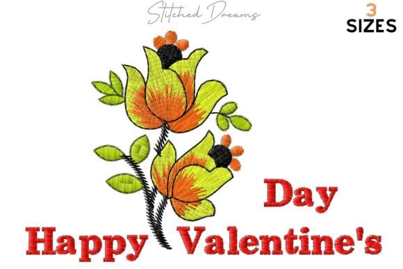 Happy Valentine's Day Digital Embroidery Review