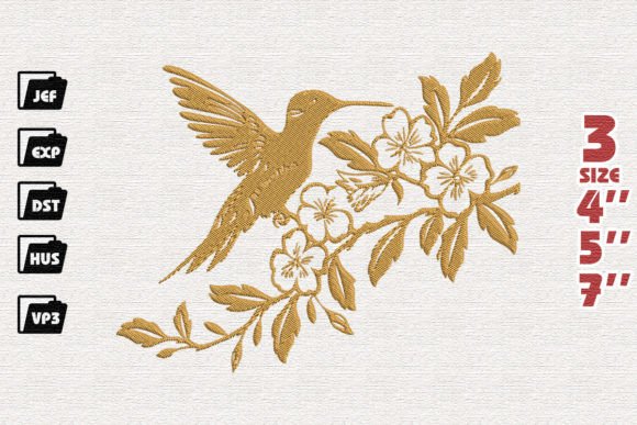 Hummingbird Floral Embroidery: A Boutique Review