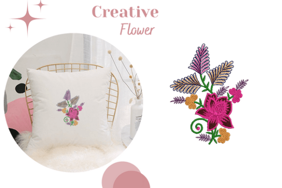 Stylish Flowers Embroidery Design Review for Etsy Sellers